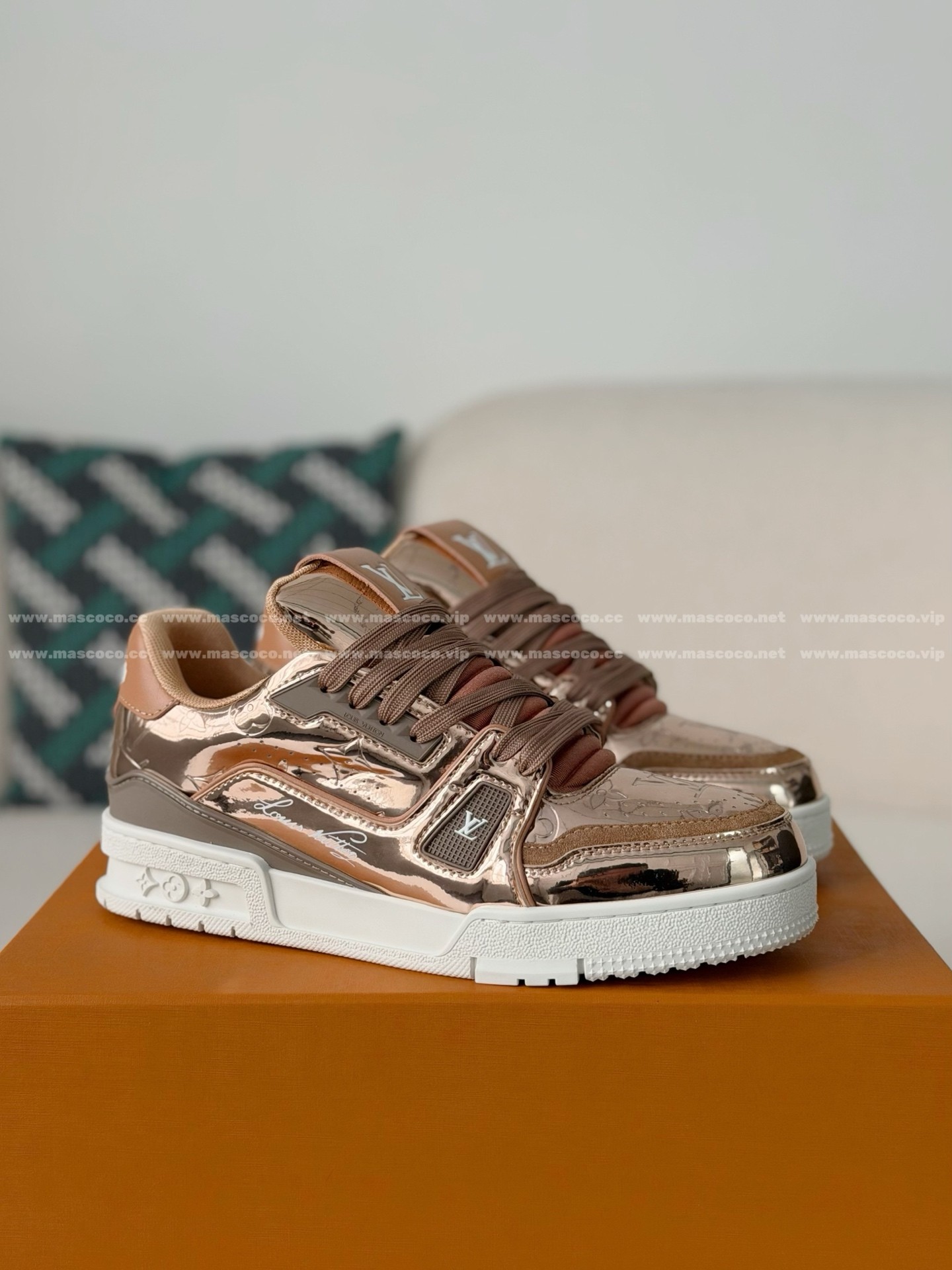 「#5243」LOUIS VUITTON TRAINER SNEAKERS - 图片 2
