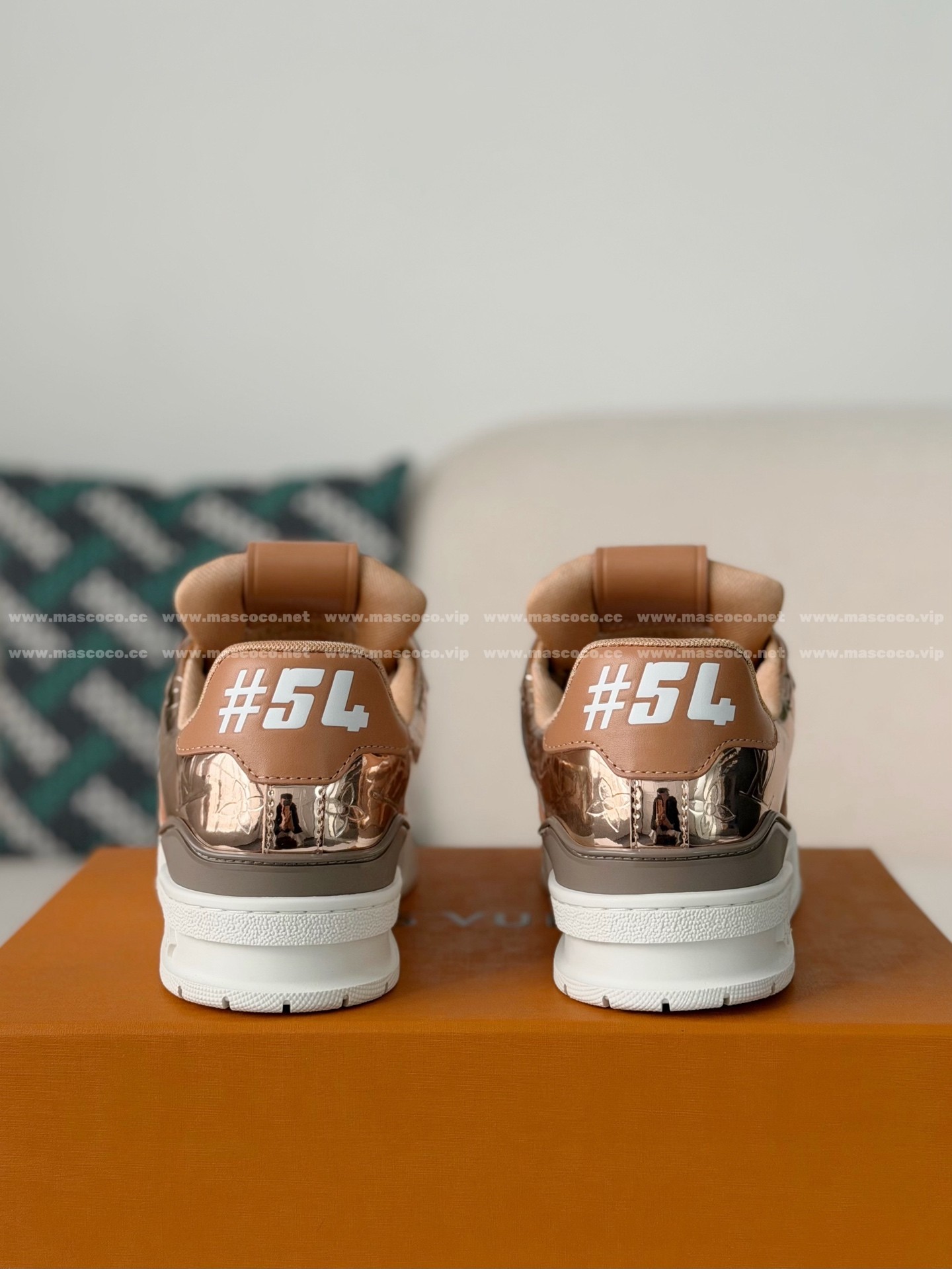 「#5243」LOUIS VUITTON TRAINER SNEAKERS - 图片 3
