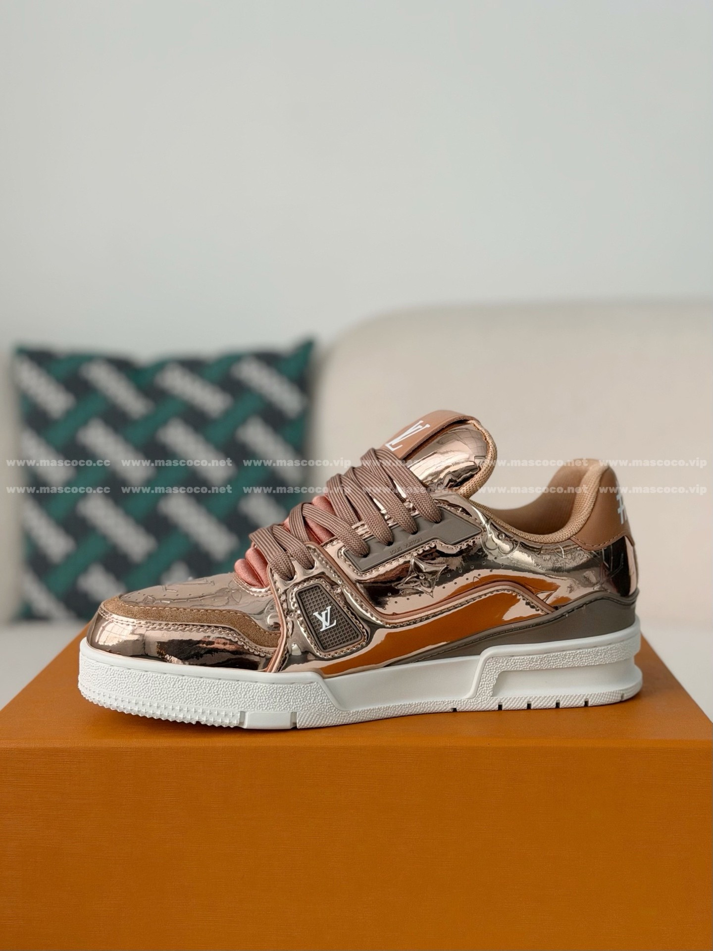 「#5243」LOUIS VUITTON TRAINER SNEAKERS - 图片 4