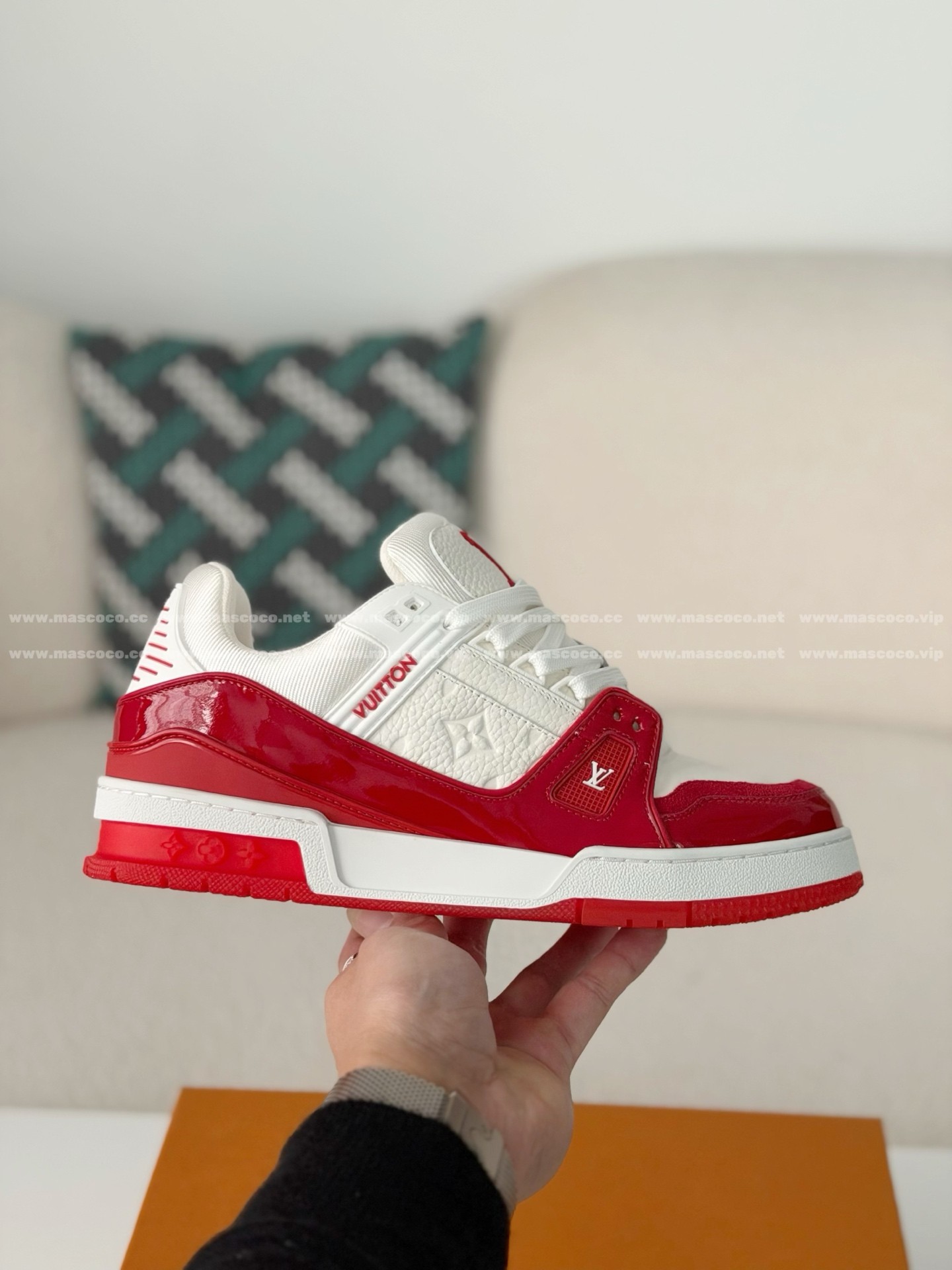 「#5245」LOUIS VUITTON TRAINER SNEAKERS - 图片 6