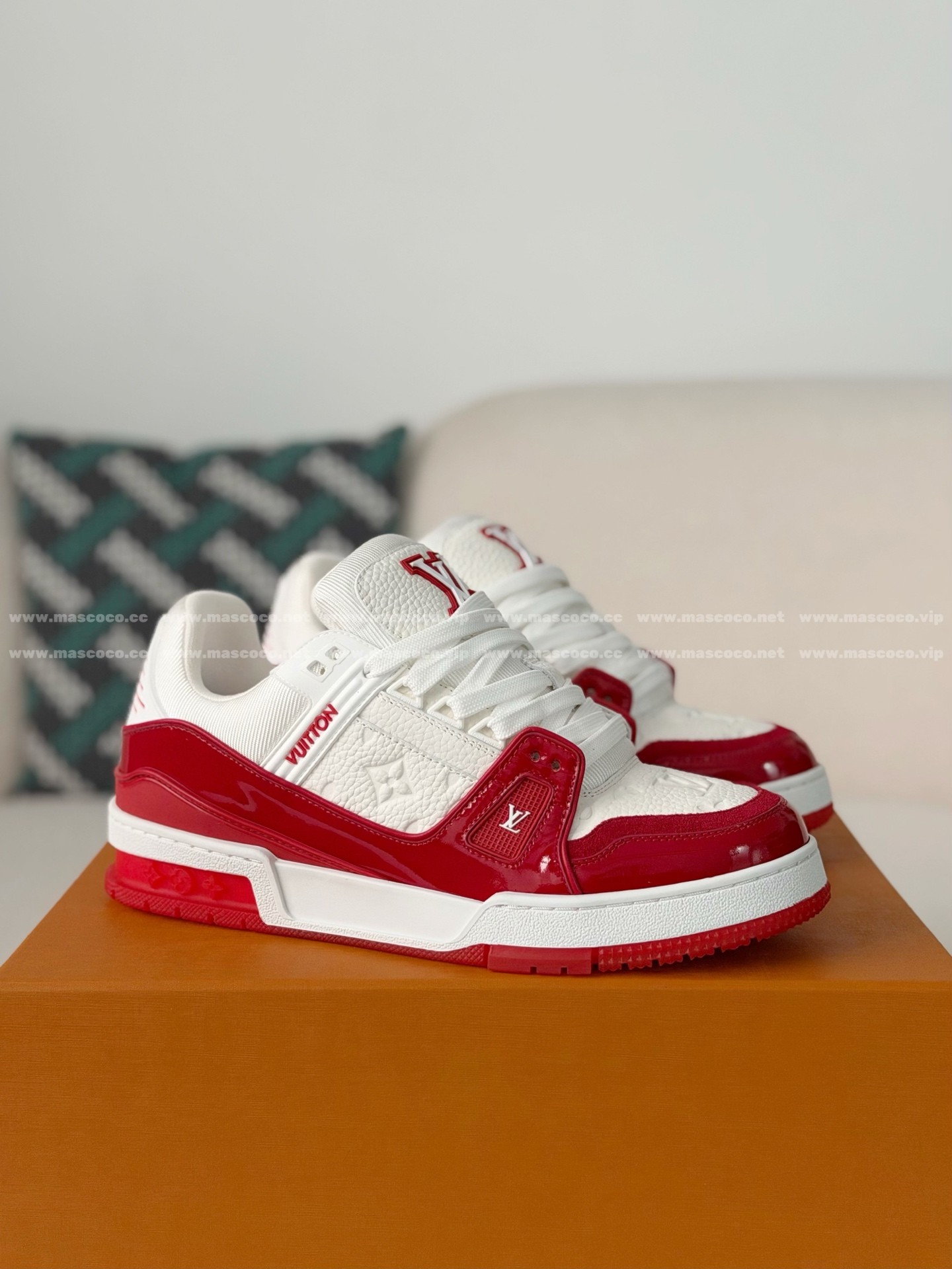 「#5245」LOUIS VUITTON TRAINER SNEAKERS - 图片 2