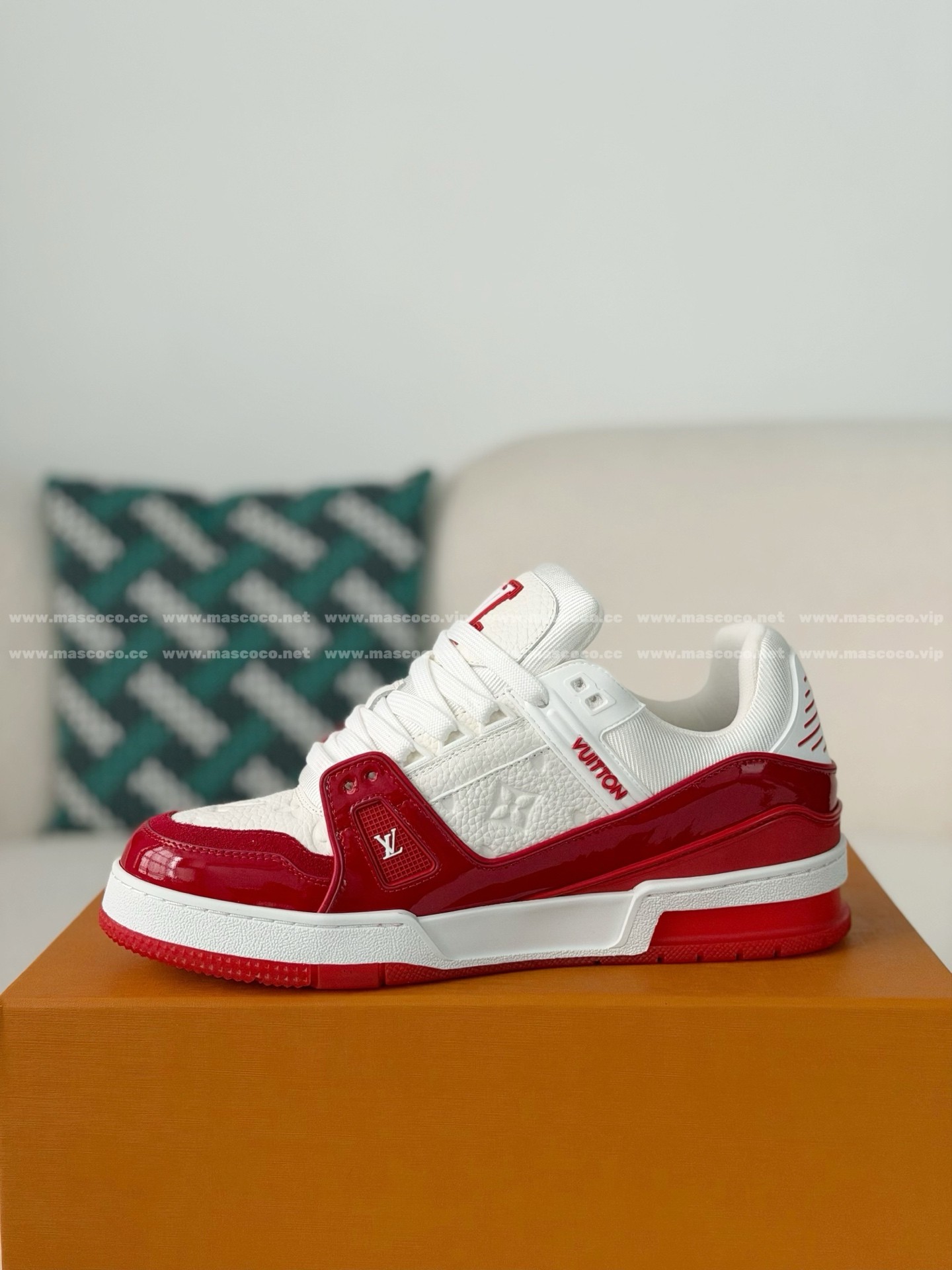 「#5245」LOUIS VUITTON TRAINER SNEAKERS - 图片 4