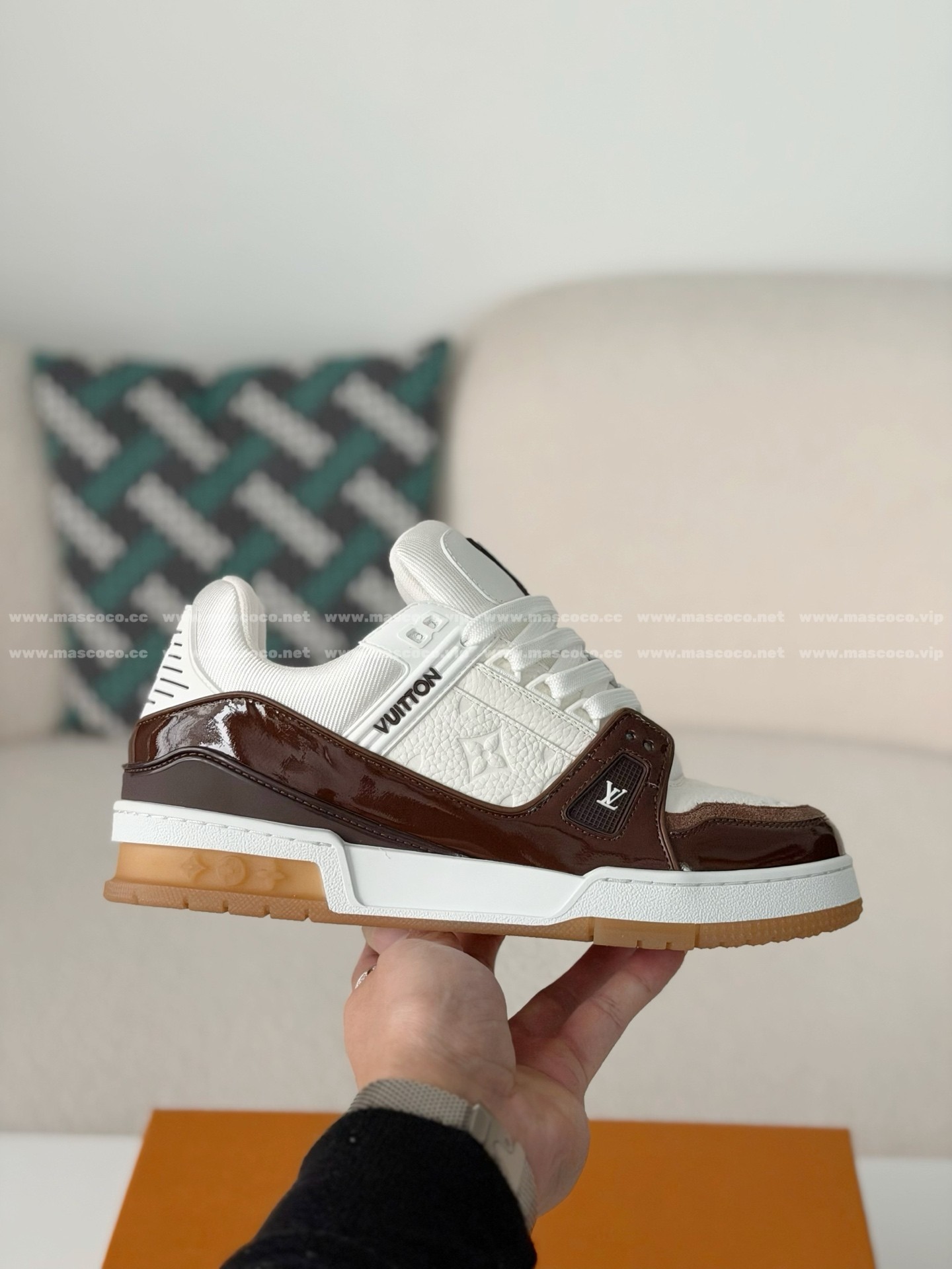 「#5247」LOUIS VUITTON TRAINER SNEAKERS - 图片 6