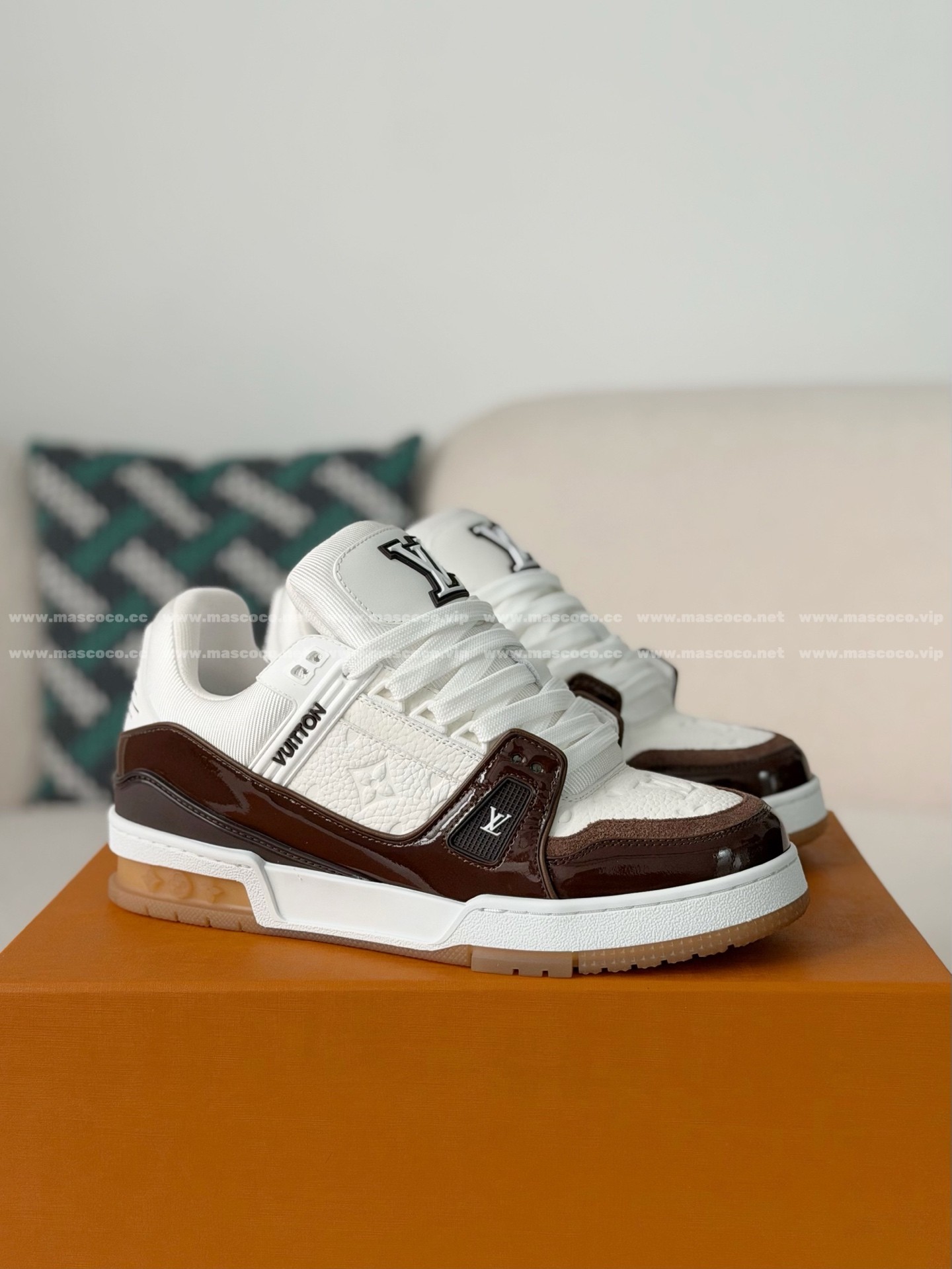 「#5247」LOUIS VUITTON TRAINER SNEAKERS - 图片 2