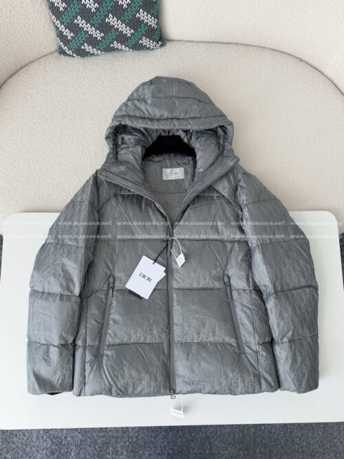 「#5270」DIOR All-Over Letter Logo Down Jacket