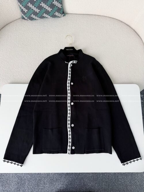 「#5284」Louis Vuitton x Nigo Joint Model FW25 Lapel Sweater