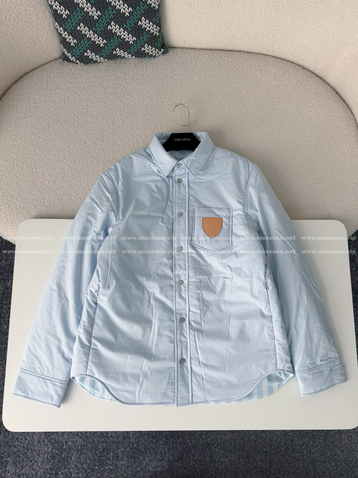 「#5283」LOUIS VUITTON SS24 PHARRELL JOINT SERIES DENIM JACKET