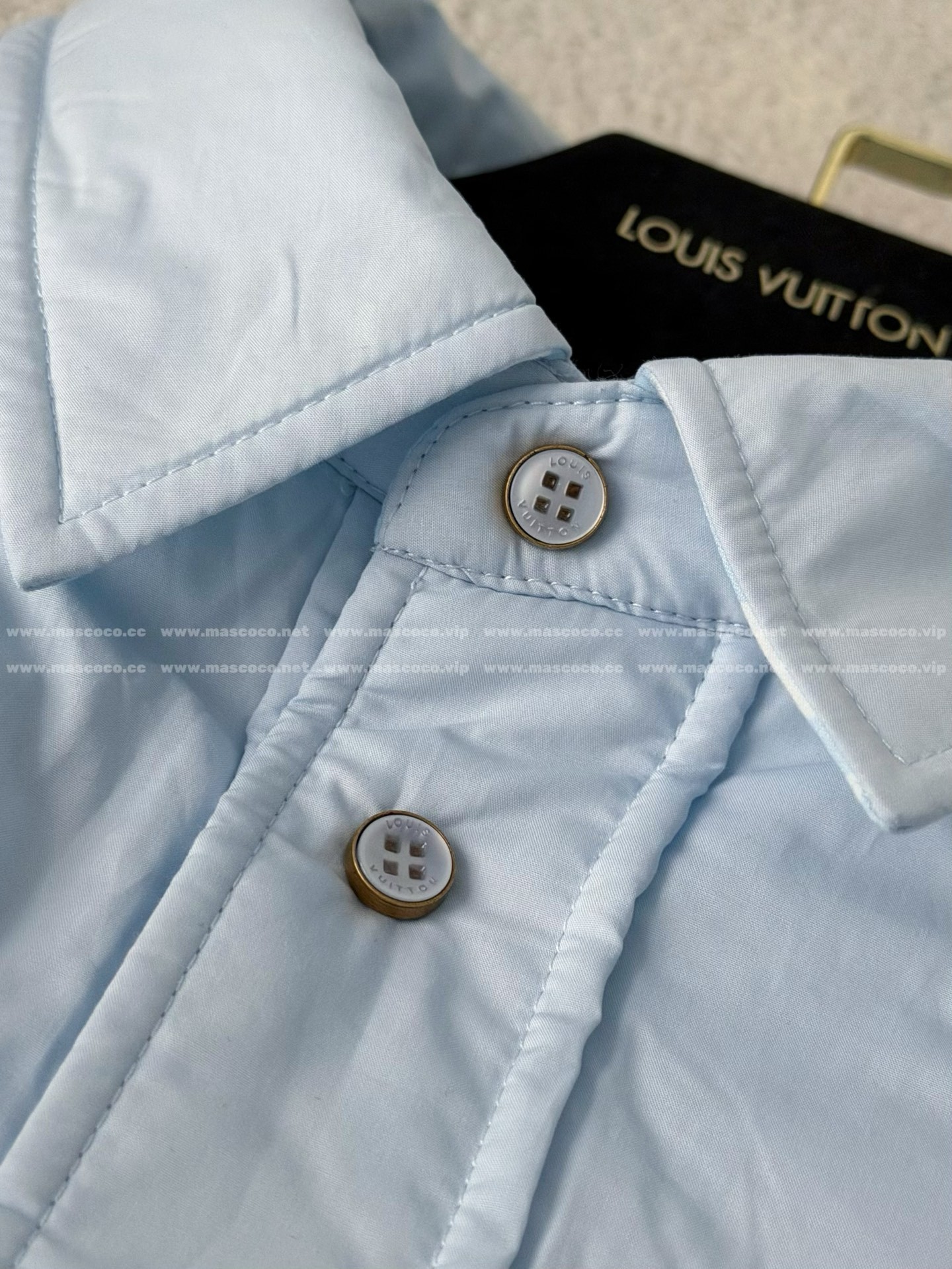 「#5283」LOUIS VUITTON SS24 PHARRELL JOINT SERIES DENIM JACKET - 图片 4