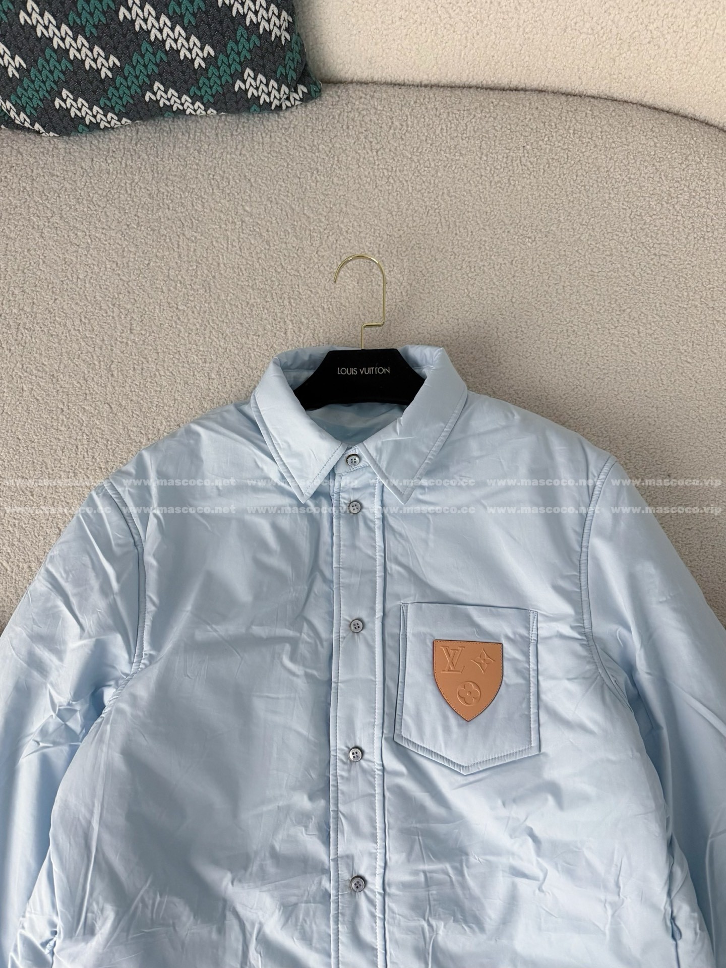 「#5283」LOUIS VUITTON SS24 PHARRELL JOINT SERIES DENIM JACKET - 图片 3