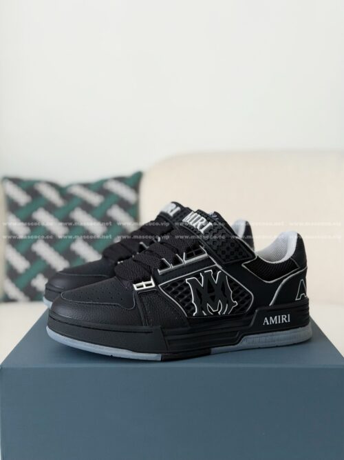 「#5319」Amiri Ma Skyline Leather Velcro Sneakers