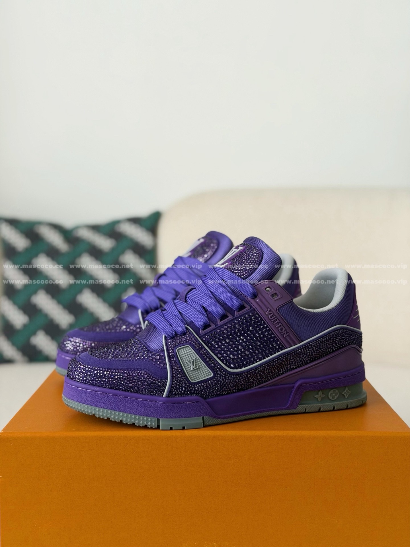 「#5323」LOUIS VUITTON TRAINER SNEAKERS