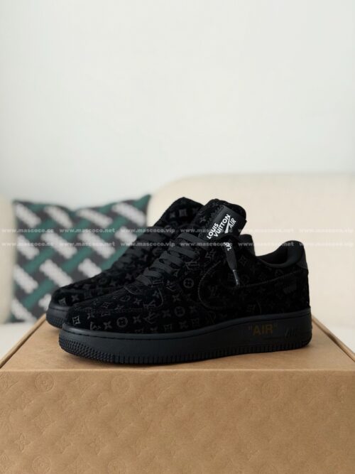 「#157」LOUIS VUITTON X NIKE AIR FORCE 1 SNEAKERS