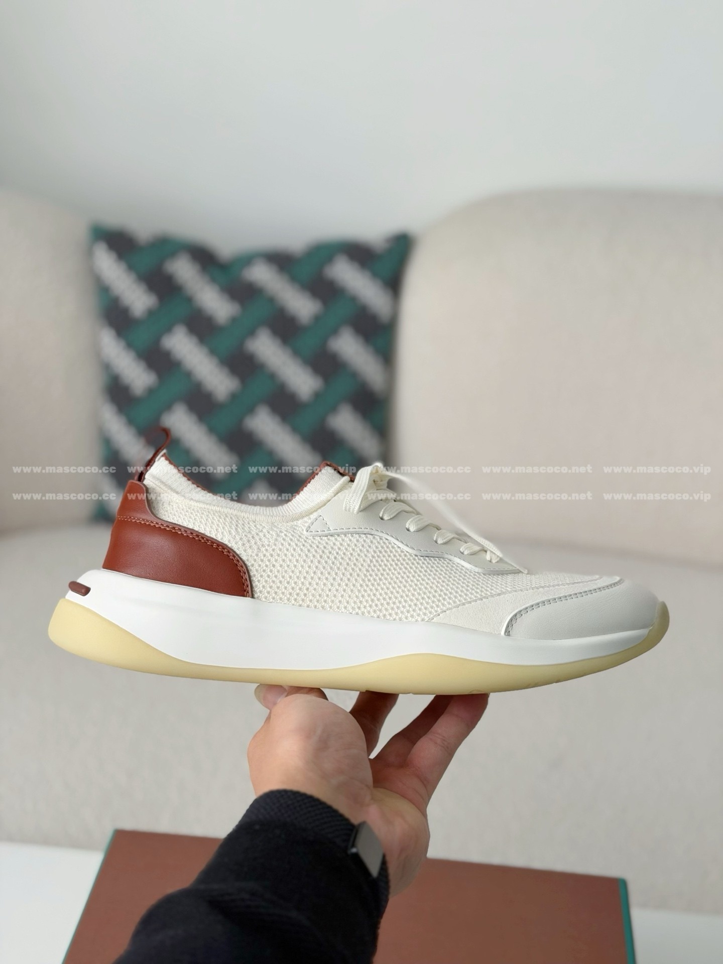 「#5395」LORO PIANA 410 LP WALK WISH CASUAL SHOES - 图片 6