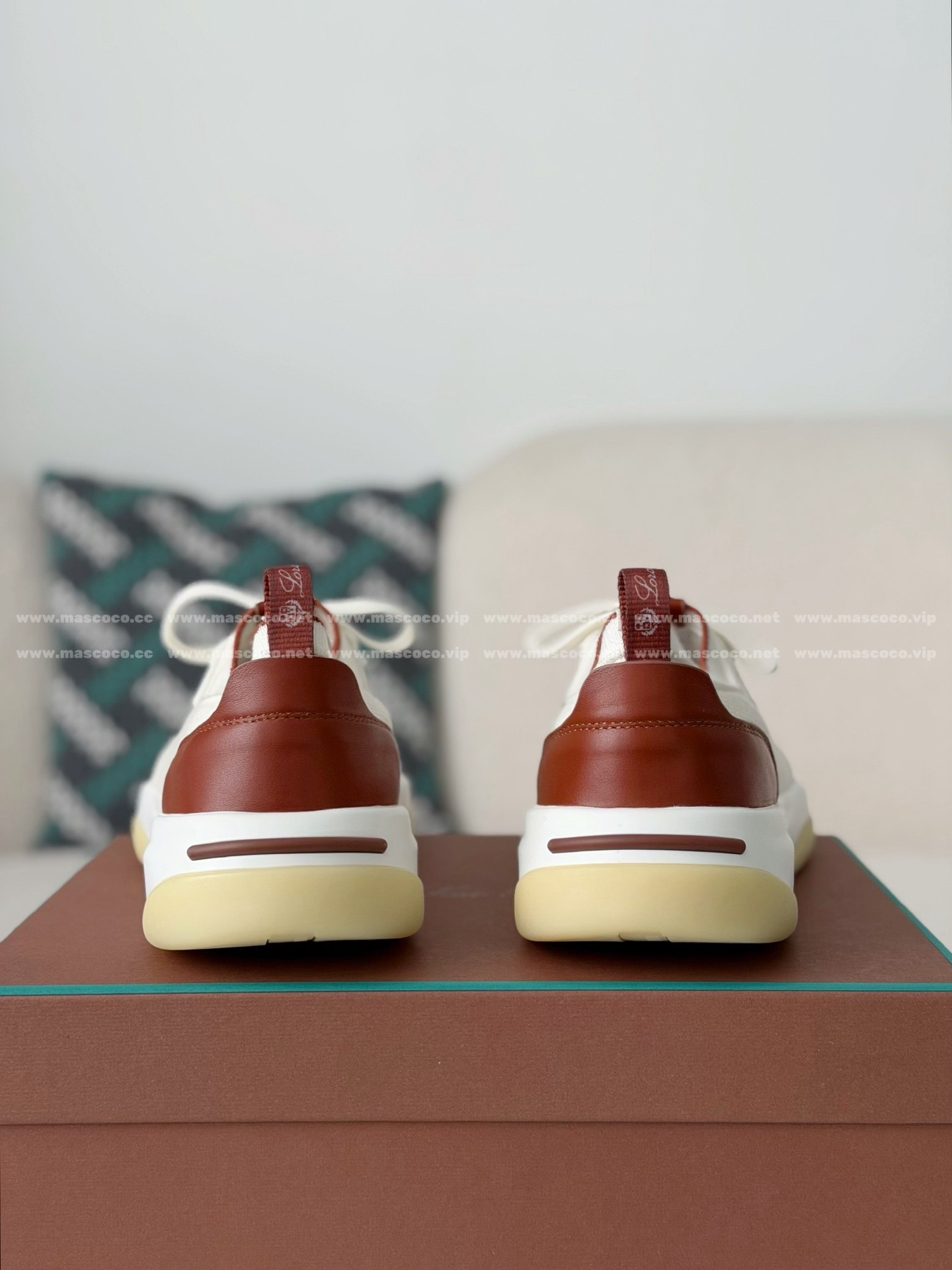 「#5395」LORO PIANA 410 LP WALK WISH CASUAL SHOES - 图片 3