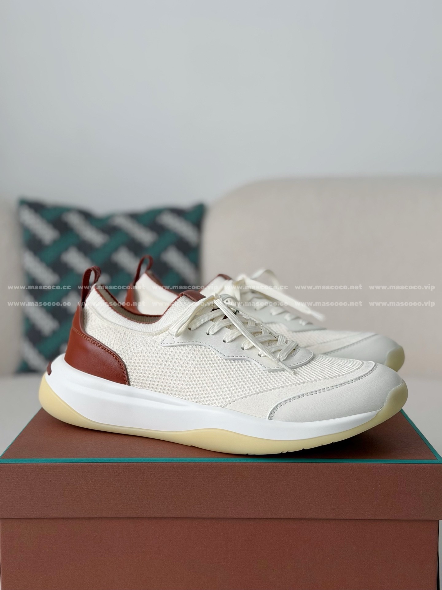 「#5395」LORO PIANA 410 LP WALK WISH CASUAL SHOES - 图片 2