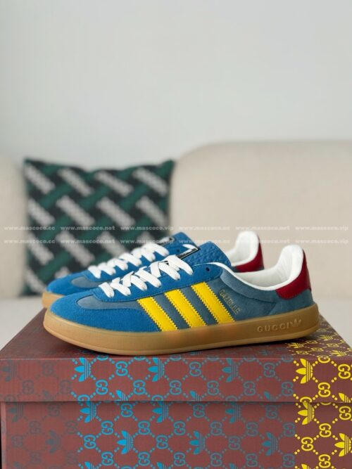 「#5450」Adidas Originals x Gucci Gazelle Moral Training Shoes