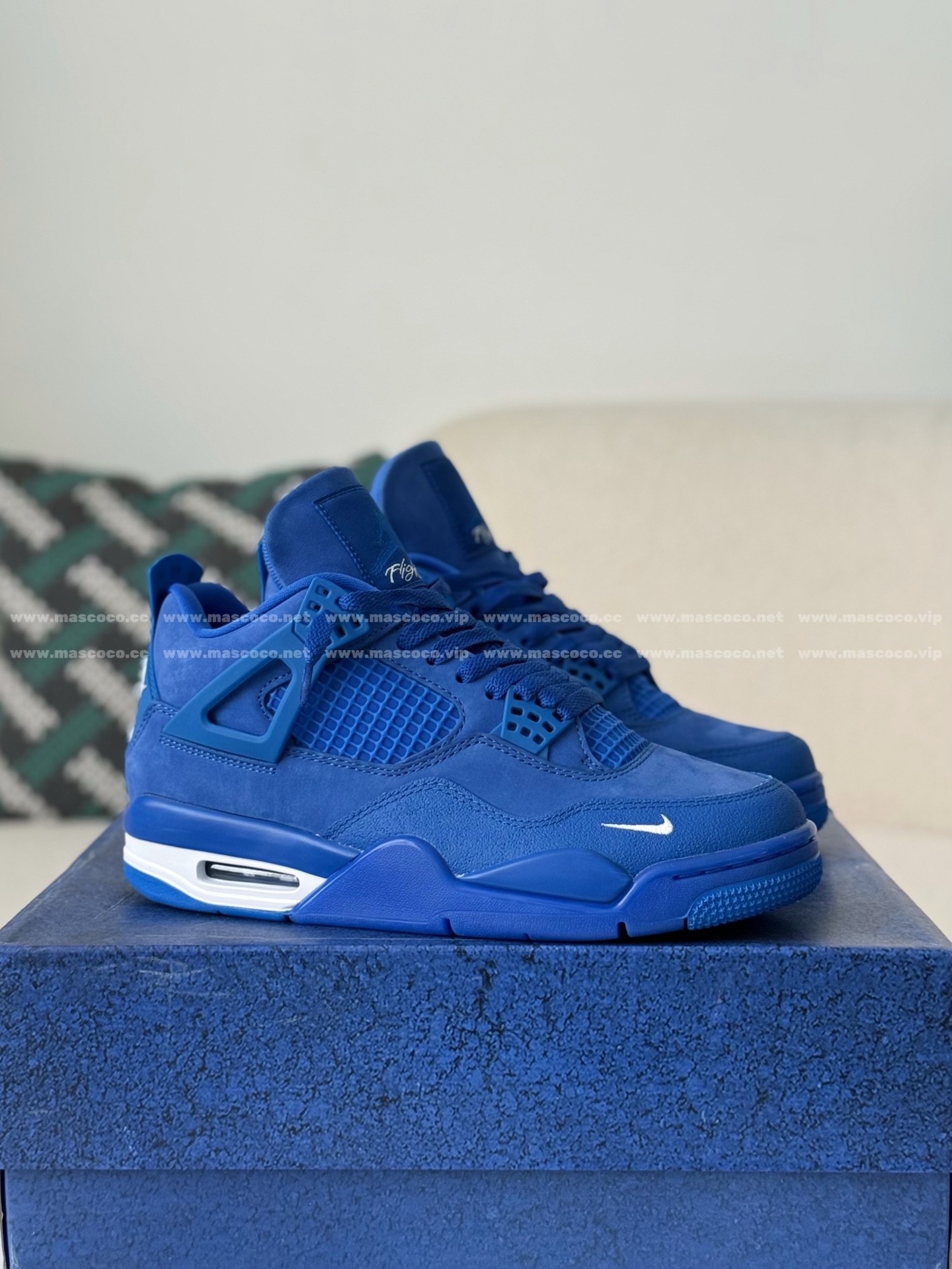 「#5496」Jordan Air Jordan 4 Retro Basketball Shoes - 图片 2