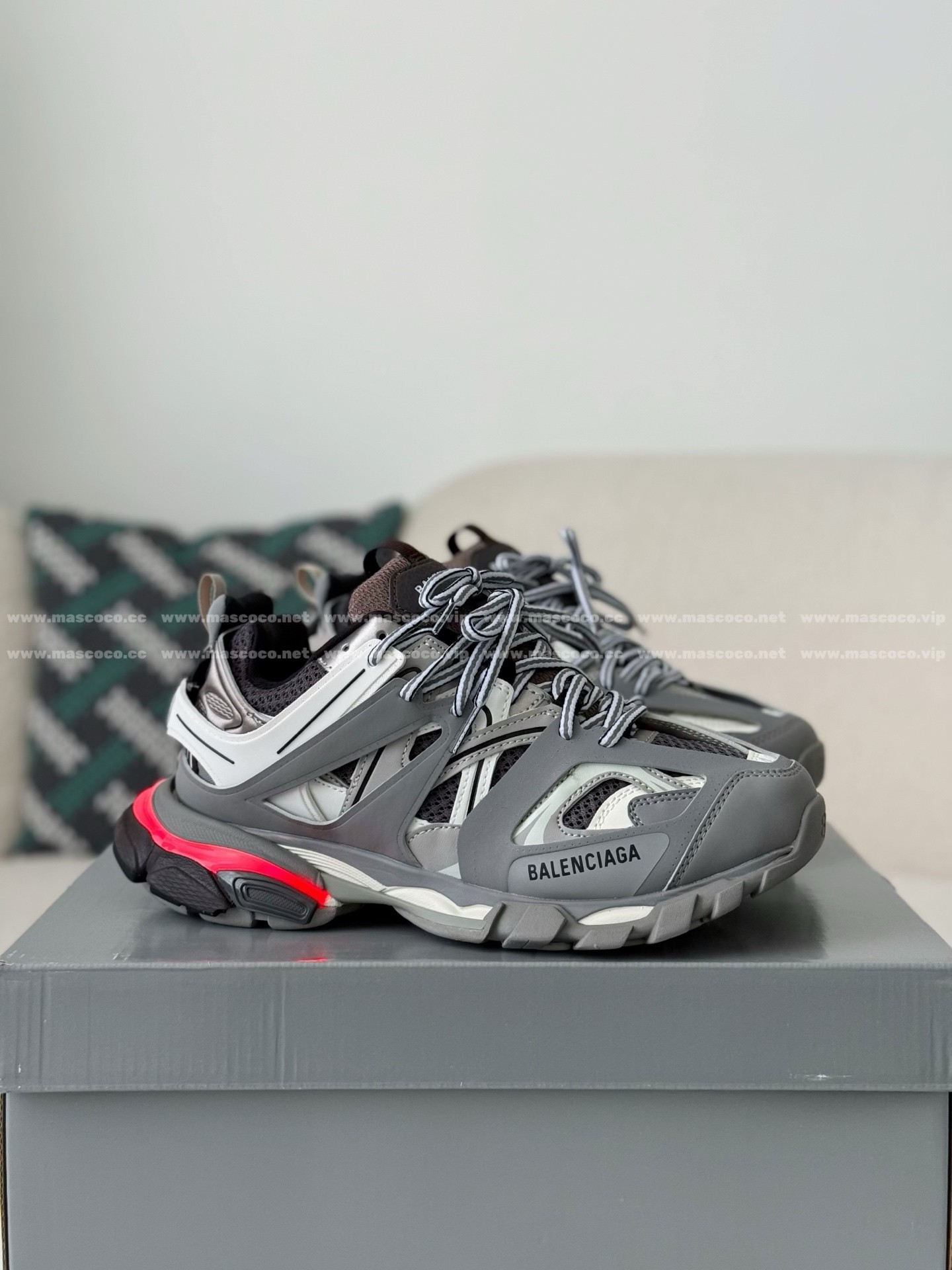 「#5505」Balenciaga Track 1.0 track led Trainers - 图片 2