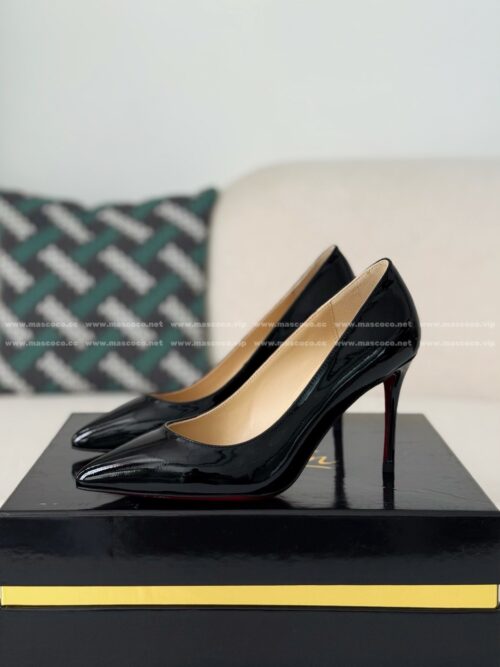 「#5509」Christian Louboutin Patent Leather High Heels，10cm