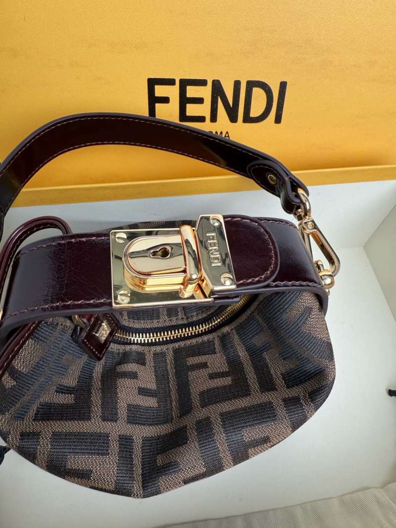 Fendi - FF Lunch Box Bag - Image 4