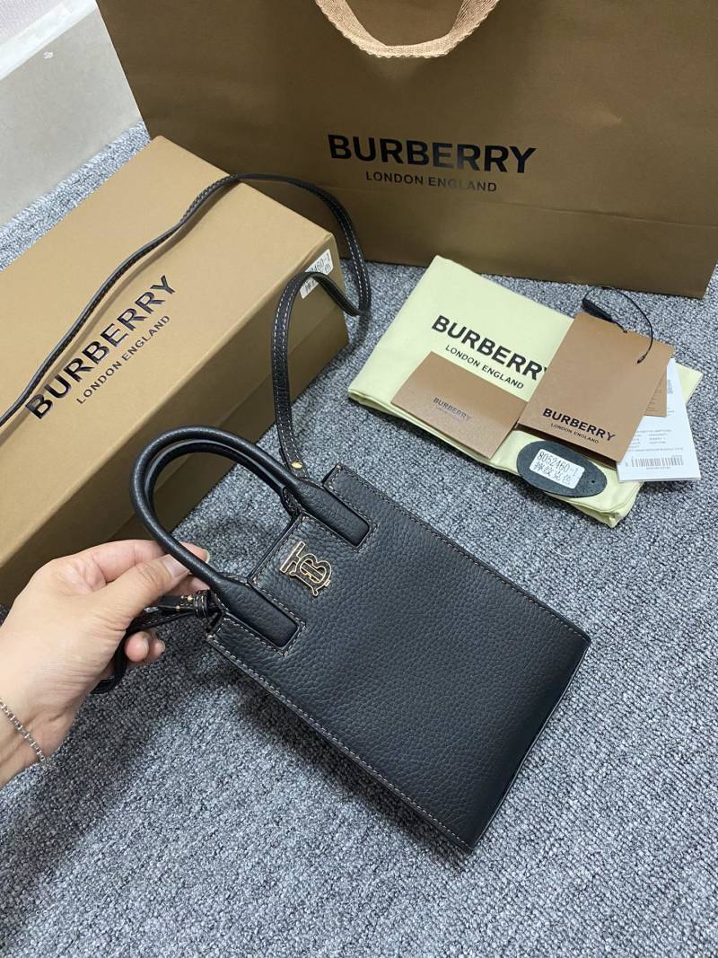 Burberry - Frances - Micro Canvas and Leather Frances Tote Bag - Image 2