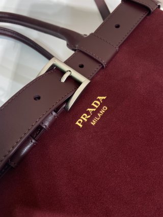 Prada - Prada Buckle - Top Handle Bag - Image 7
