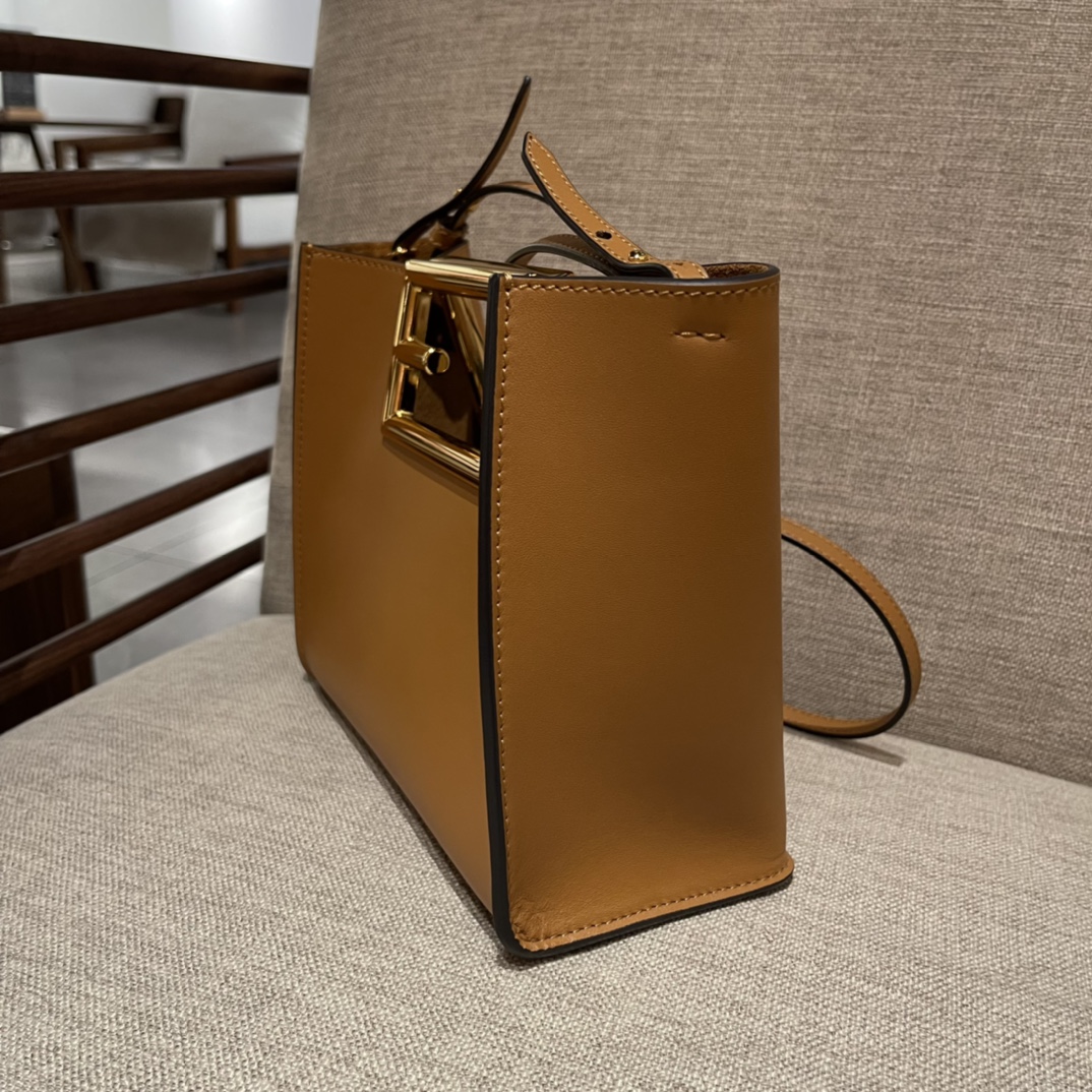 Fendi - Double F Clasp - Top Handle Bag - Image 3