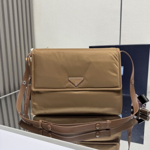 Prada - Re-Nylon - Large Padded Re-Nylon Shoulder Bag