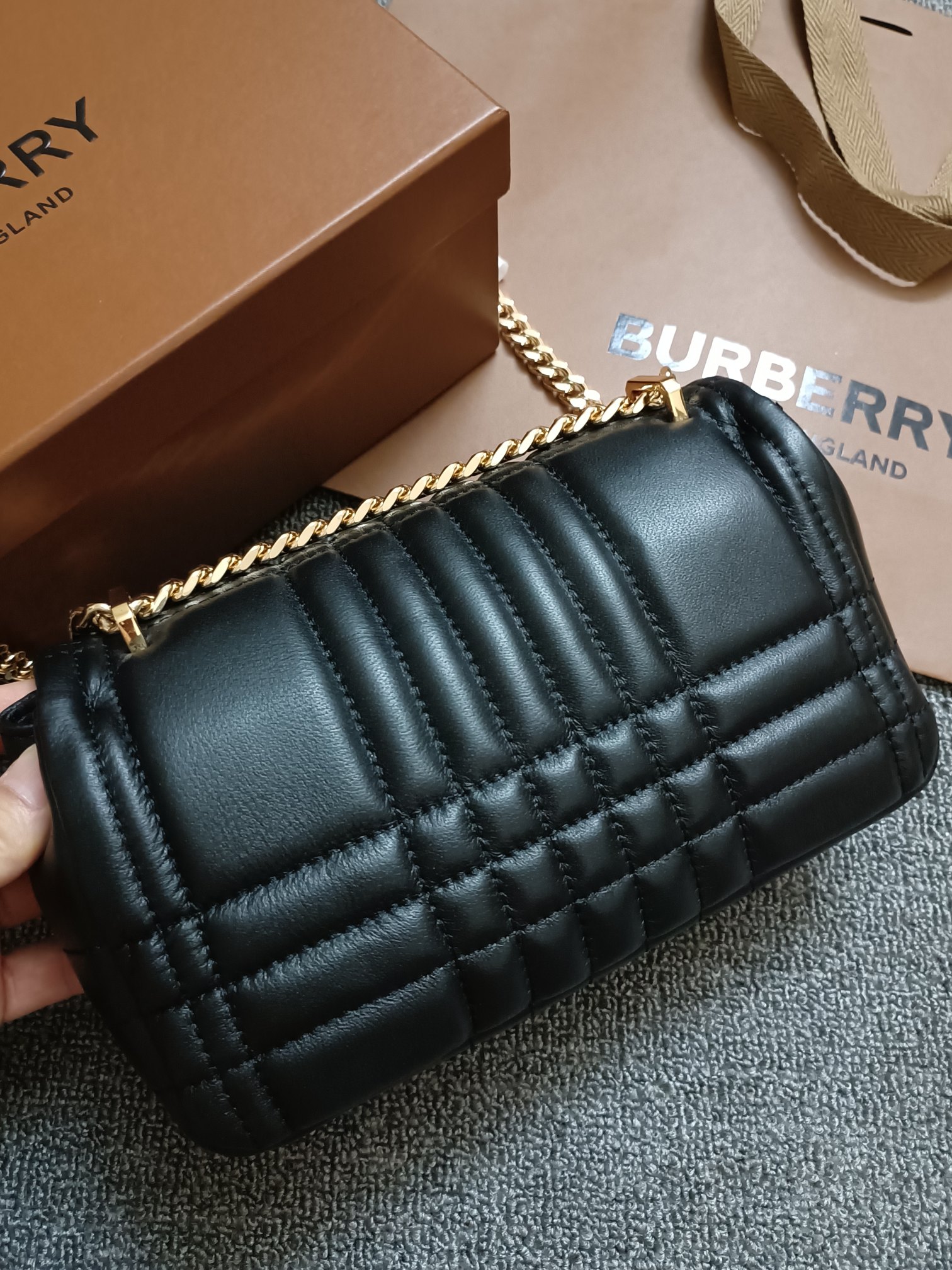 Burberry - Lola - Leather Lola Bag - Image 3