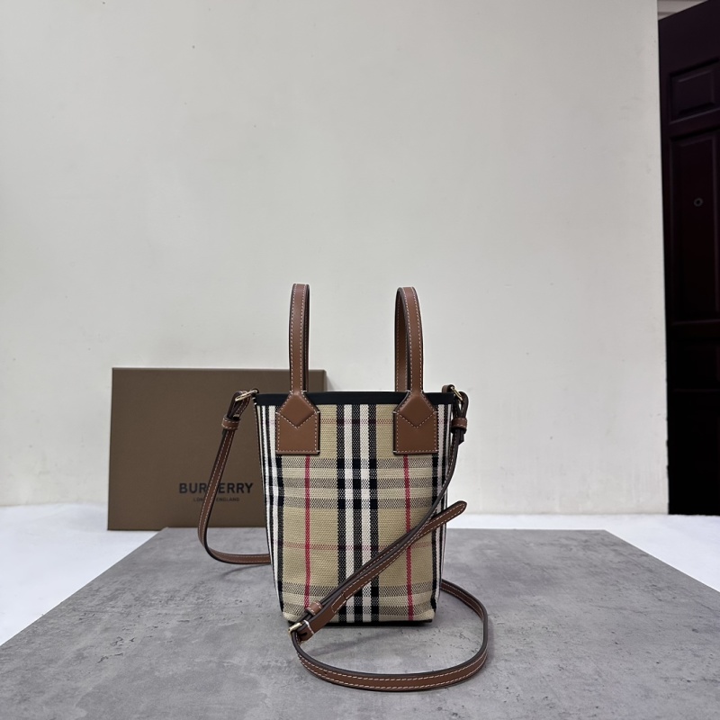 Burberry - Check - Check Canvas Tote Bag - Image 2