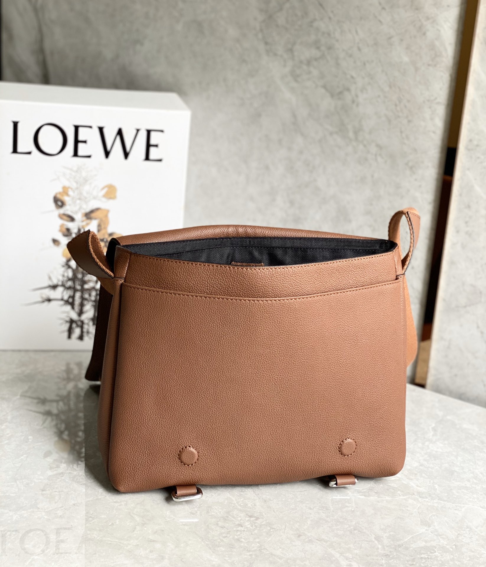 Loewe - Canvas - Flap Messenger Bag - Image 8