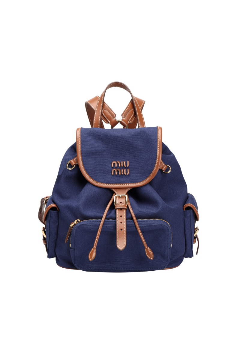 Miu Miu - Canvas - Large Shoulder Bag - Image 2