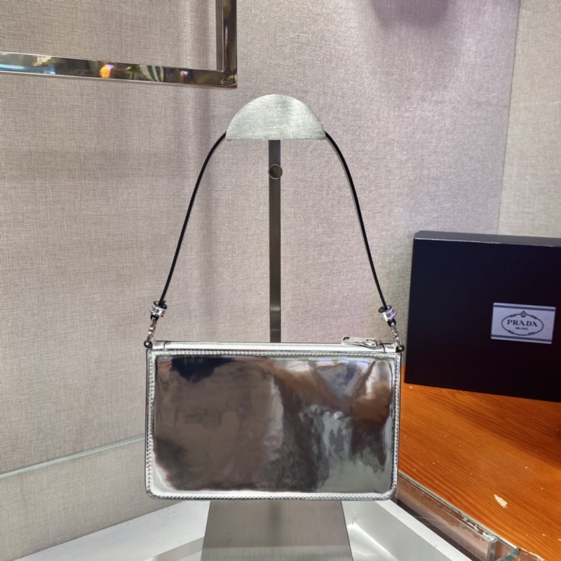 Prada - Brushed Leather - Brushed Leather Mini Bag - Image 4