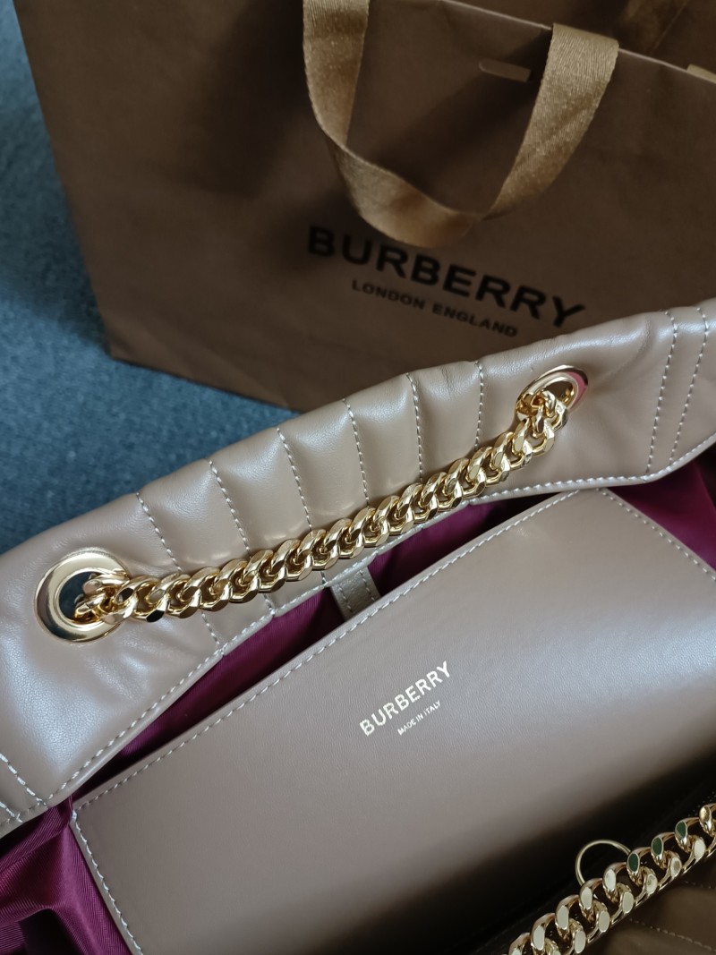 Burberry - Quilted - Quilted Leather Top Handle Chain Tote Bag - Image 8
