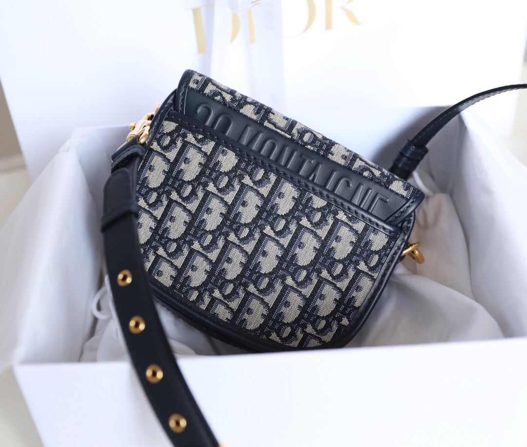 Dior - Oblique - Small Oblique Canvas Crossbody Bag - Image 5