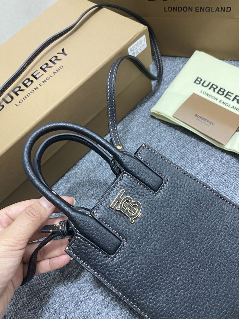 Burberry - Frances - Micro Canvas and Leather Frances Tote Bag - Image 3