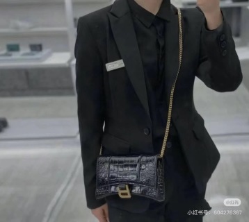 Balenciaga - Hourglass Wallet on Chain - Image 3