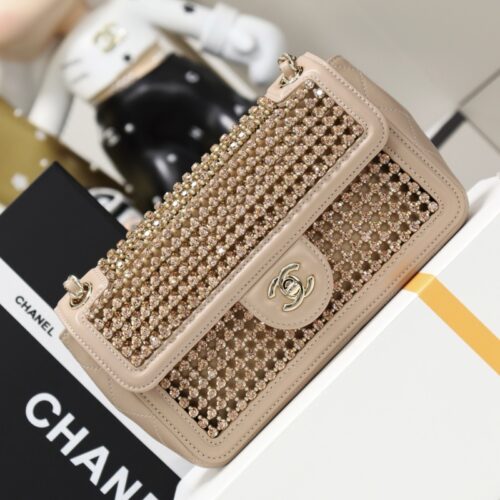 Chanel - Crystal Cutout - Flap Bag