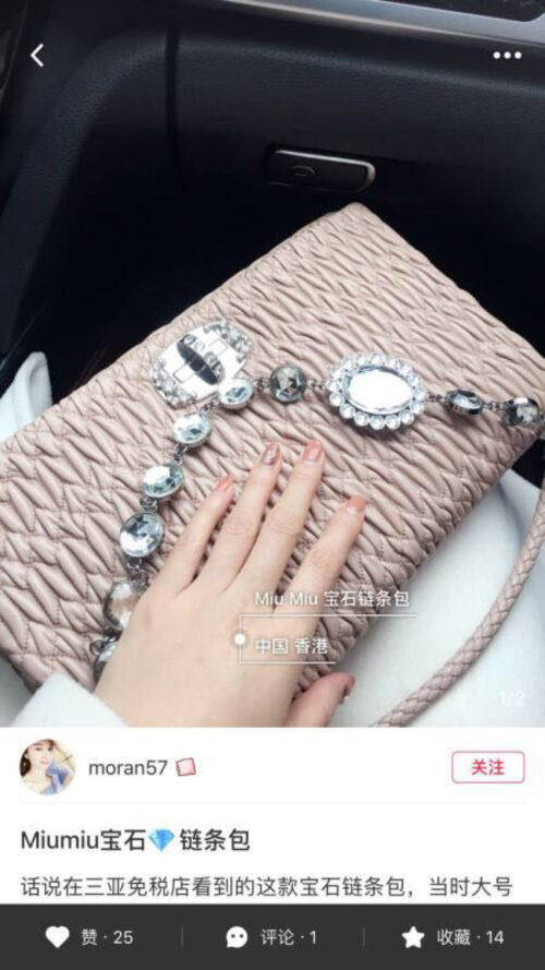 Miu Miu - Miu Crystal - Crossbody Bag