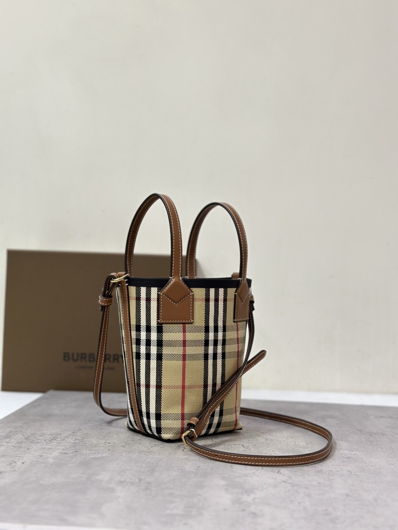 Burberry - Check - Check Canvas Tote Bag - Image 3