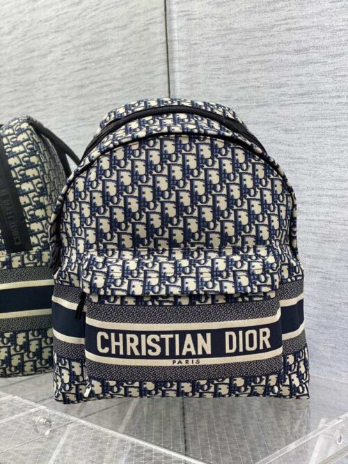 Dior - Oblique - Oblique Canvas Backpack