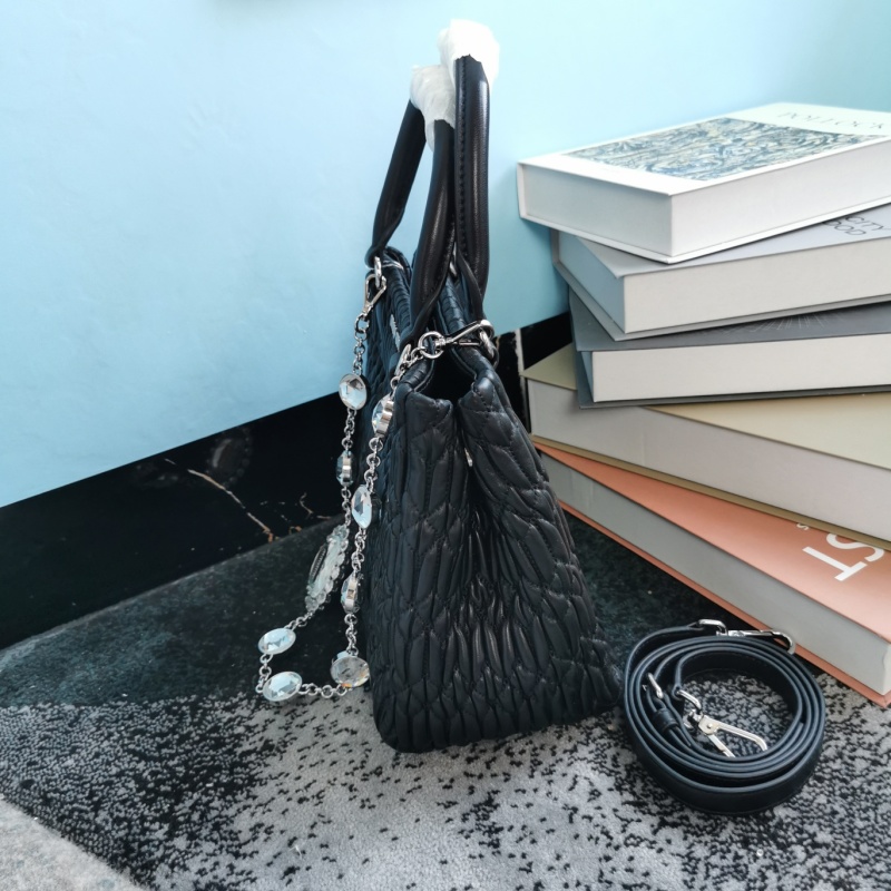Miu Miu - Leather - Chain Crossbody Bag - Image 3