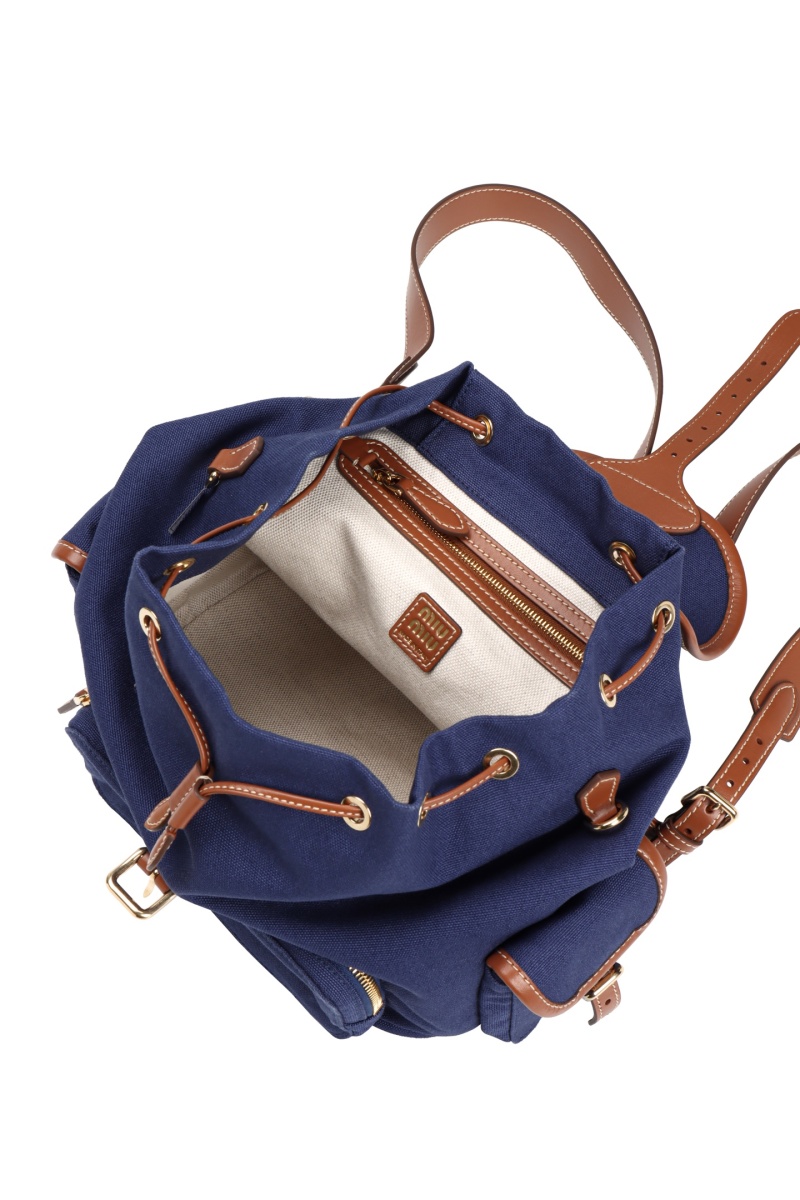 Miu Miu - Canvas - Large Shoulder Bag - Image 8