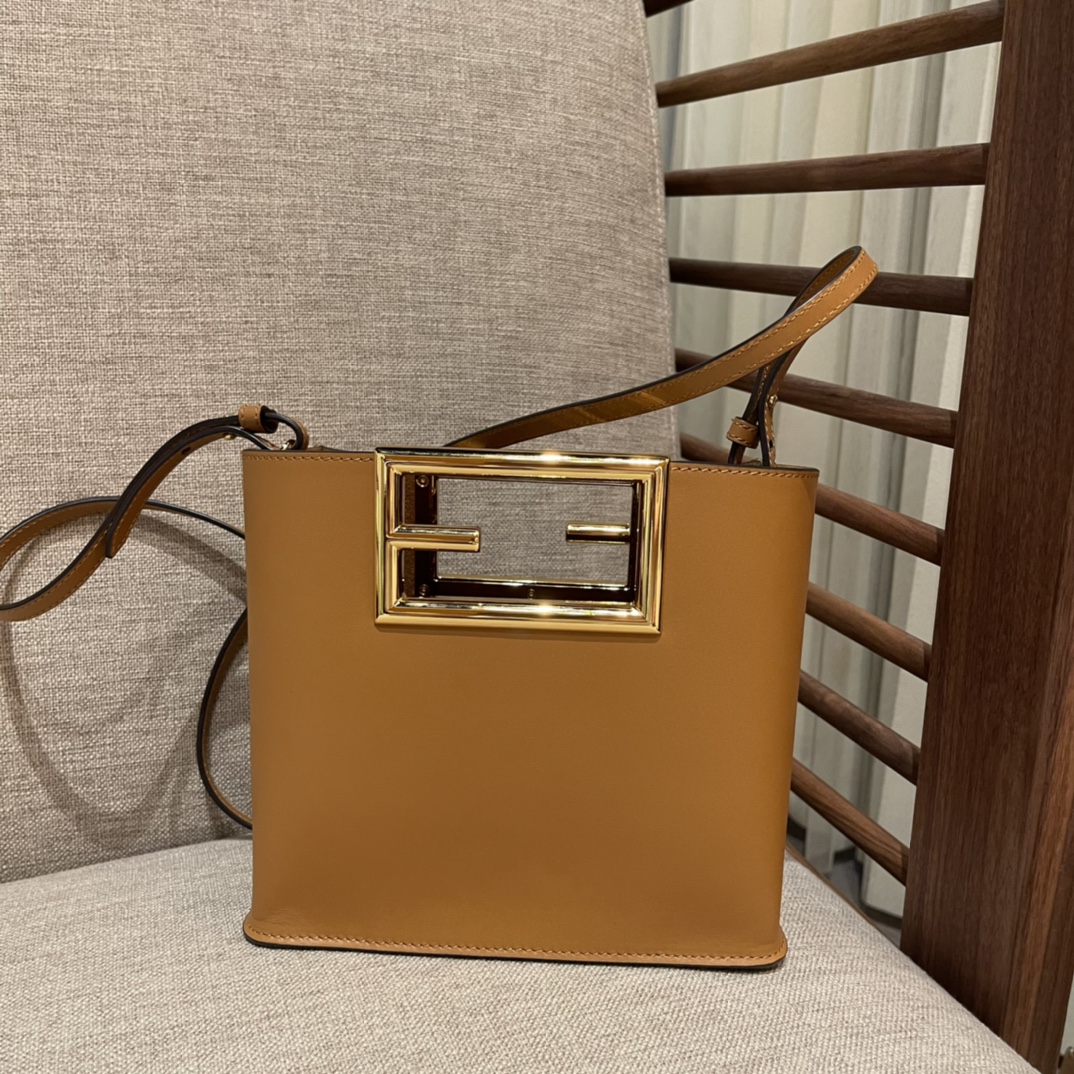 Fendi - Double F Clasp - Top Handle Bag - Image 8