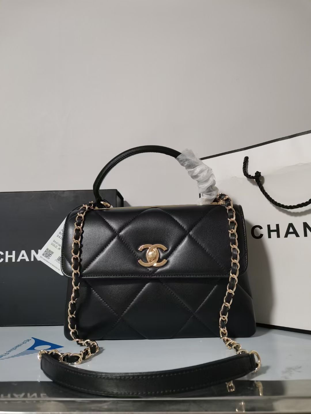 Chanel - Trendy CC Top Handle Bag - Image 3