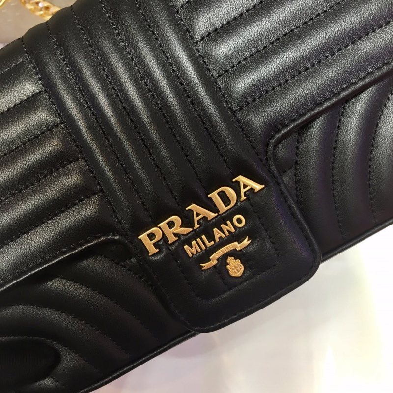 Prada - Diagramme - Medium Shoulder Bag - Image 8