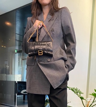 Balenciaga - Hourglass Top Handle Bag - Image 2
