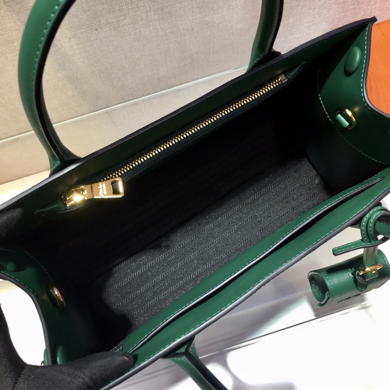 Prada - Monochrome - Medium Saffiano Leather Prada Monochrome Bag - Image 8