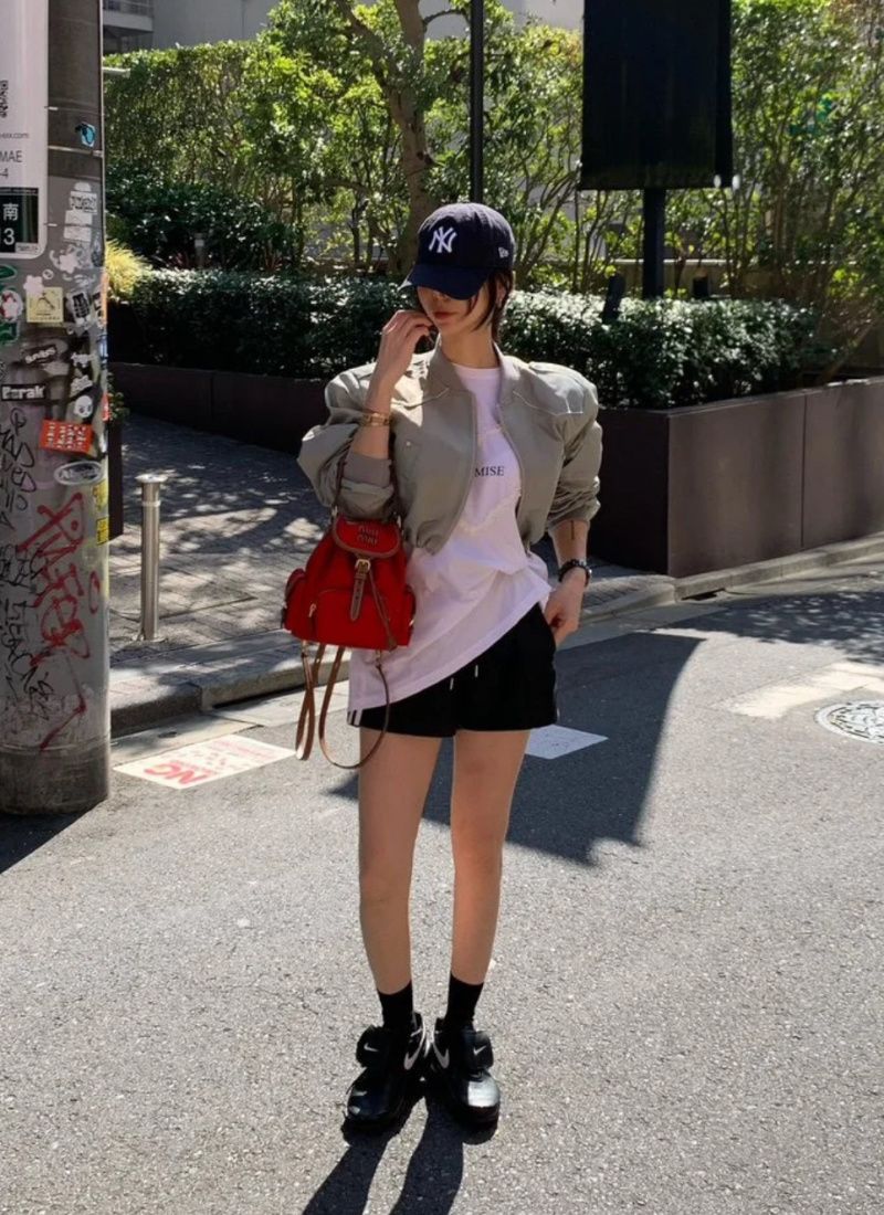 Miu Miu - Canvas and Leather Backpack Small - Image 2