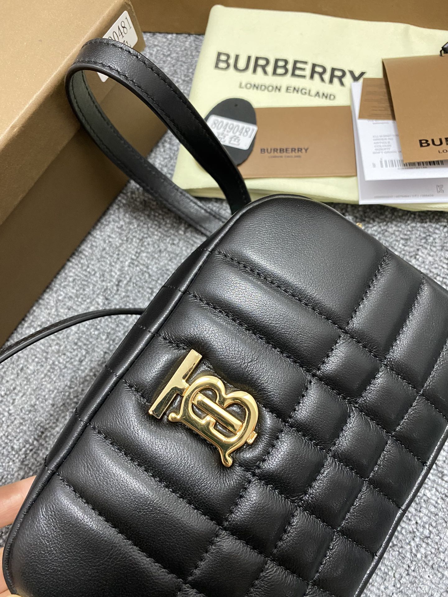 Burberry - Lola - Lola Leather Camera Bag - Image 3
